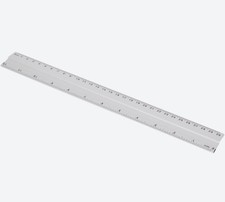 Lineal 30 cm aus Aluminium