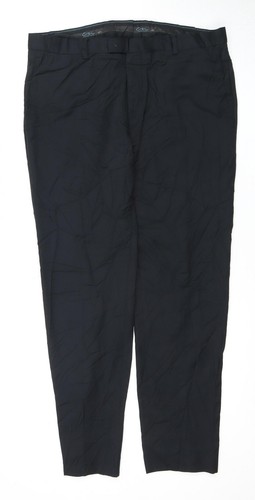 Reda herrenhose schwarz - schwarz, wolle