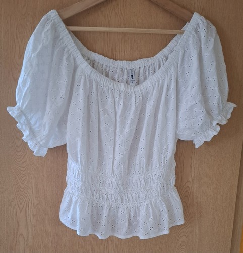 Süsse bluse mit puffärmeln - bluse,