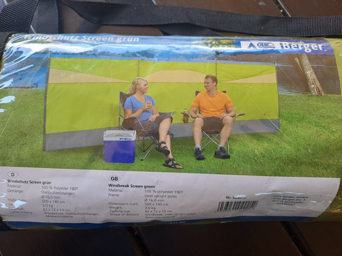 Windschutz camping fritz - windschutz,