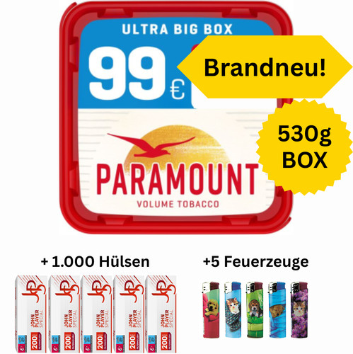 Paramount tabak 530g ultra - tabak, big