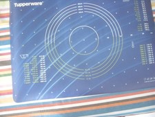 Tupperware Teigunterlage Backunterlage zum Ausrollen Eine große rutschfeste Arbe