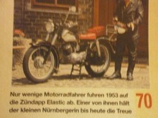 Zündapp Elastic 200    Bericht in  -  in Oldtimer Praxis - zwei Doppelseiten