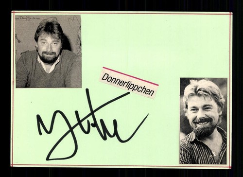 Jürgen von der - , original