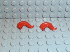 LEGO® Classic Castle Ritter 2x Feder Plume Feather 4502c rot red K214