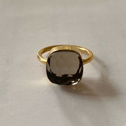 Ring mit rauchquarz - ring,