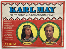 Americana Sammelbilderalbum "Karl May - Echte Fotos", ca. 1971, komplett