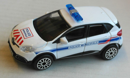 Bburago renault captur - renault, weiß