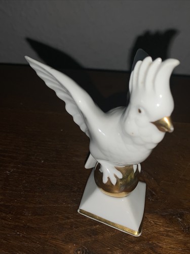Alte porzellanfigur kakadu - alte,