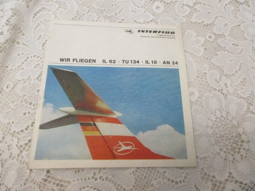 1970 interflug ddr reklame - ,