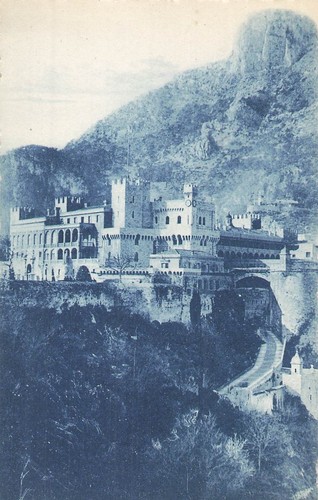 Monaco der palast des prinzen - der,