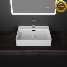 Horow weiß waschbecken eckig - waschbecken,,