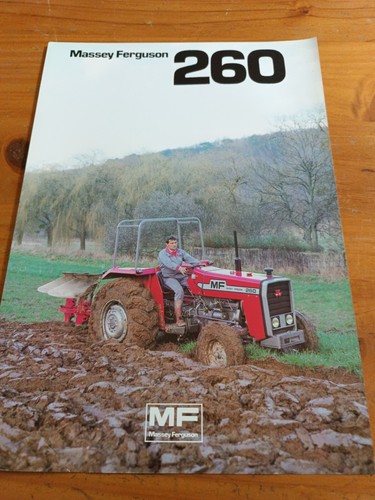 Prospekt massey ferguson 260 - ferguson,