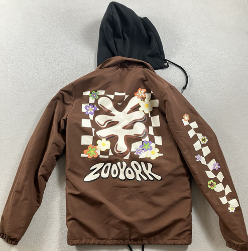 Y2k zoo york brown hooded - york,