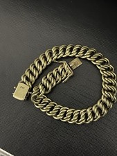Doppelpanzerketten-Armband 585