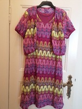 Hammer Kleid Kombi tolles Style Design Farben must have Zickzack Zweiteiler