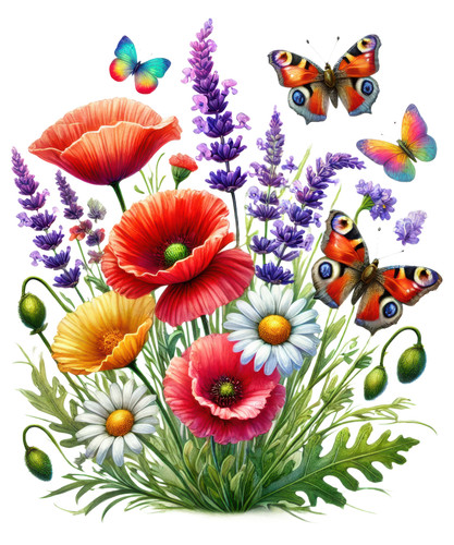 Wandtattoo aufkleber aquarell - wandtattoo,