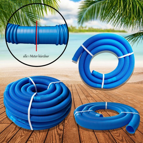 Poolsun poolschlauch 38mm blau - poolsun,
