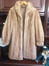 Saga Mink Nerz Long Jacke