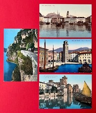 4 x AK RIVA del Garda in Italien um 1930 Strada del Ponale, Stadtansicht( 150168