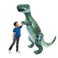 RIESIGER DINOSAURIER AUFBLASBAR JURASSIC PARTY DEKOR T-REX NEUHEIT PRÄHISTORISCH 6FT MENGE