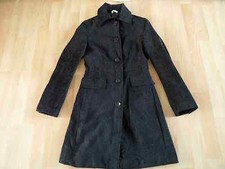 NORTHLAND schöner Samtmantel schwarz Gr. S fällt kleiner aus TOP (KN 514)