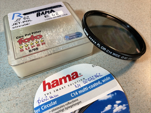 Polfilter circular for wide - polfilter,