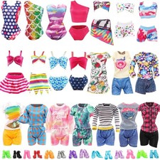 Puppen Kleidung Set 25 Teile Puppenoutfits Schuhe für 30cm Puppen Geschenk