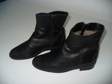 LAVORAZIONE ARTIGIANA Halbstiefel Stiefelette  Größe 38 Leder