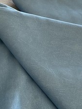 Gardinen Vorhänge Deko Stoffe Meterware türkis washed Optik Muster Breite 1,40 m