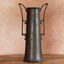 antike alte Jugendstil Krug Kanne um 1909 Kupfer gemarkt "FP"