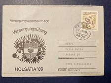 Feldpost Versorgungsübung Holsatia 89