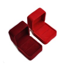 Schmuckschachtel Schmuckkästchen Box Etui Ringschachtel für Anhänger Kette Samt 