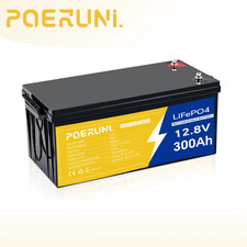 12V 300Ah Lithium LiFePO4