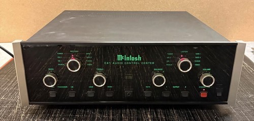 Mcintosh c41 stereo - mcintosh,
