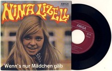 Nina Lizell - Wenn's nur Mädchen gäb / Mach doch kein Geheimnis  Amiga 7" 455861