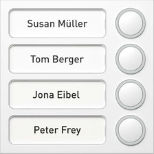 Ritto Portier Tastenmodul ws