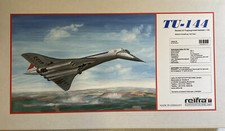TU 144 Tupolew Modell Bausatz 1:100 Flugzeug Flugzeugmodell Plasticart reifra