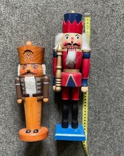 Weihnachts-Nussknacker Figuren  2 Stück