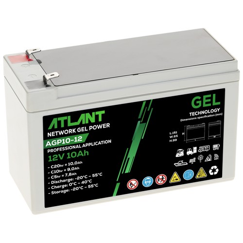 Akku 12v 10ah gel - akku,