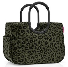 reisenthel loopshopper Tasche L Einkaufstasche Korb Teddy Leo Olive OR5055