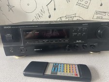 Denon DRA 375RD AM FM Stereo Receiver Verstärker Phono CD Tape HiFi