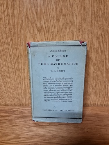 Course pure mathematics - of,