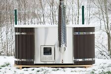 Badefass Ofen Hot Tub