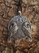 Anhänger Raben Hugin Munin