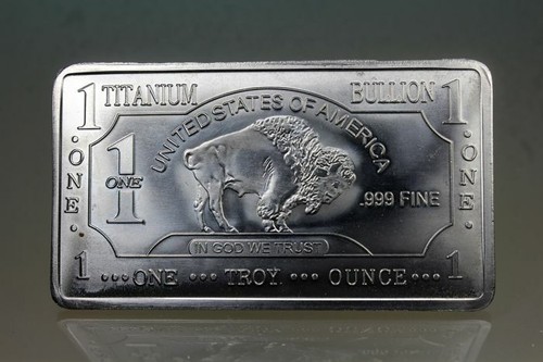 Unze titanbarren american - 1,