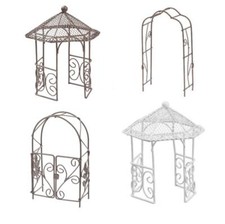 Tor Bogen Pavillon Metall