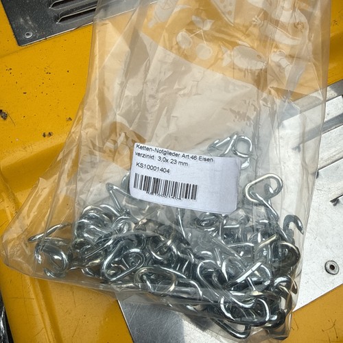 50x notglied verzinkt 3mm x - verzinkt,