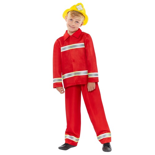 Feuerwehr kinderkostüm - feuerwehr,