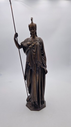 Bronzefigur pallas athene - ,